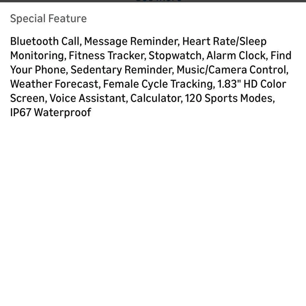 Smart Watch black smartwatch